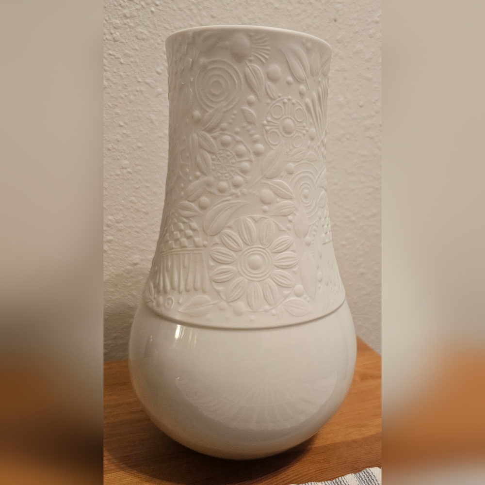 Vintage Porcelain Vase made by Rosenthal Bjørn Wiinblad rare mid century